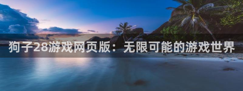 巅峰国际cgpay安卓版下载：狗子28游戏网页版：无限可能的游戏世界